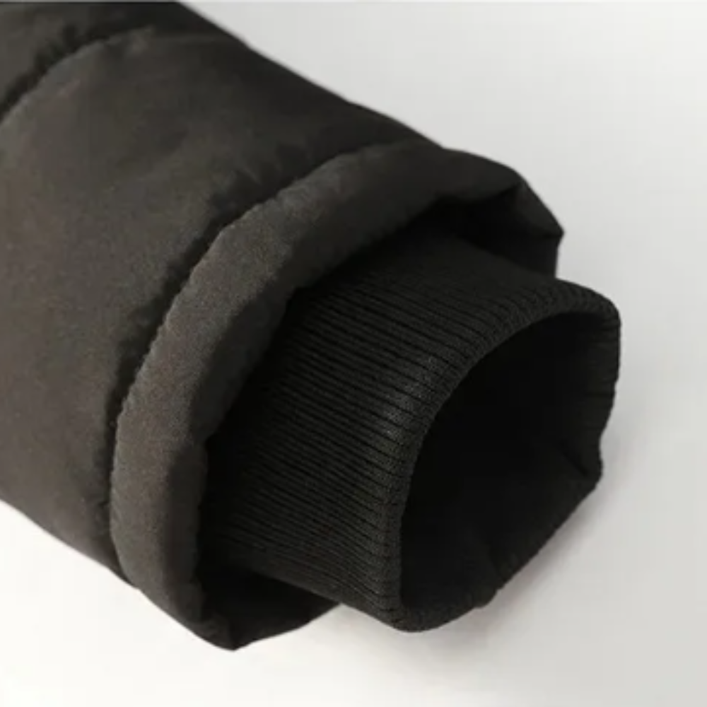 Elegante giacca invernale imbottita in pile