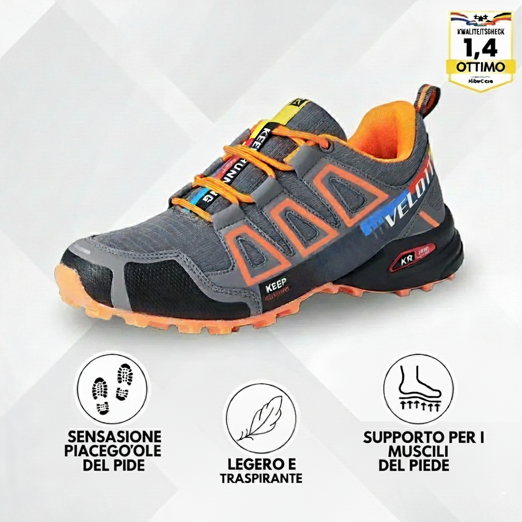 OrthoTrekking - Scarpe da trekking ed escursionismo ergonomiche per alleviare il dolore