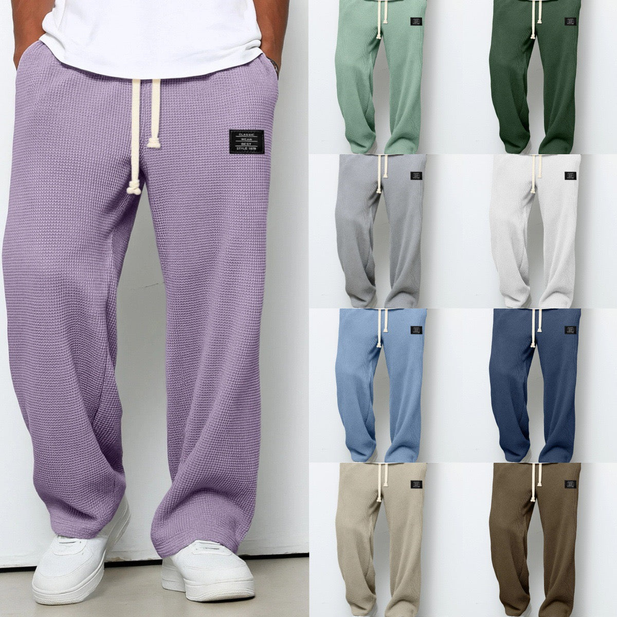 Samuel | Pantaloni Comfort Fit - Morbidi, Traspiranti ed Eleganti
