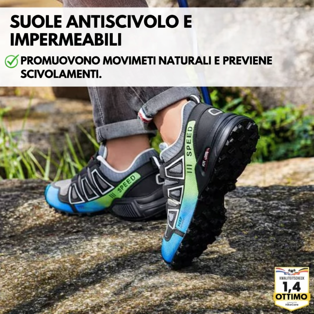 OrthoTrekking - Scarpe da trekking ed escursionismo ergonomiche per alleviare il dolore