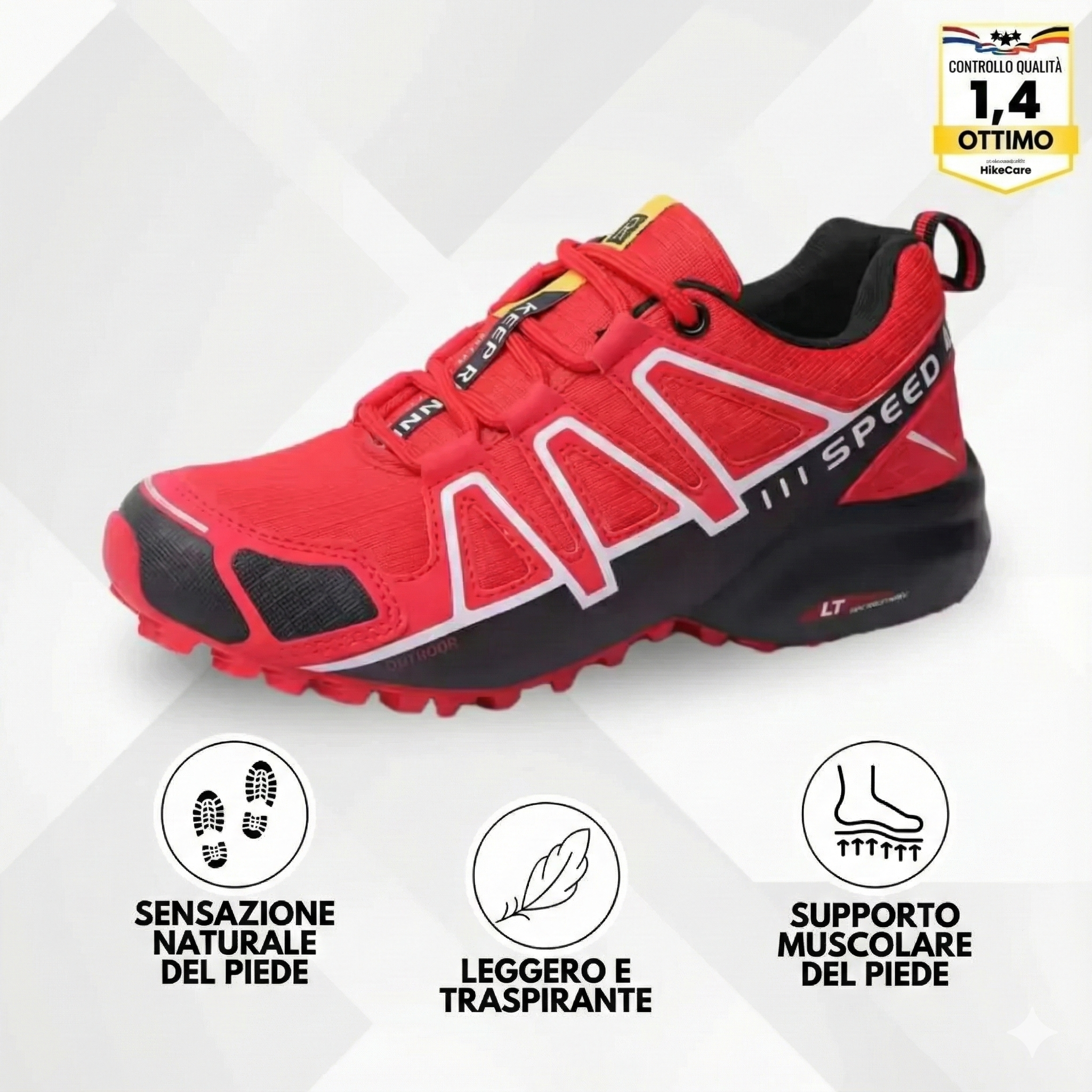 OrthoTrekking - Scarpe da trekking ed escursionismo ergonomiche per alleviare il dolore