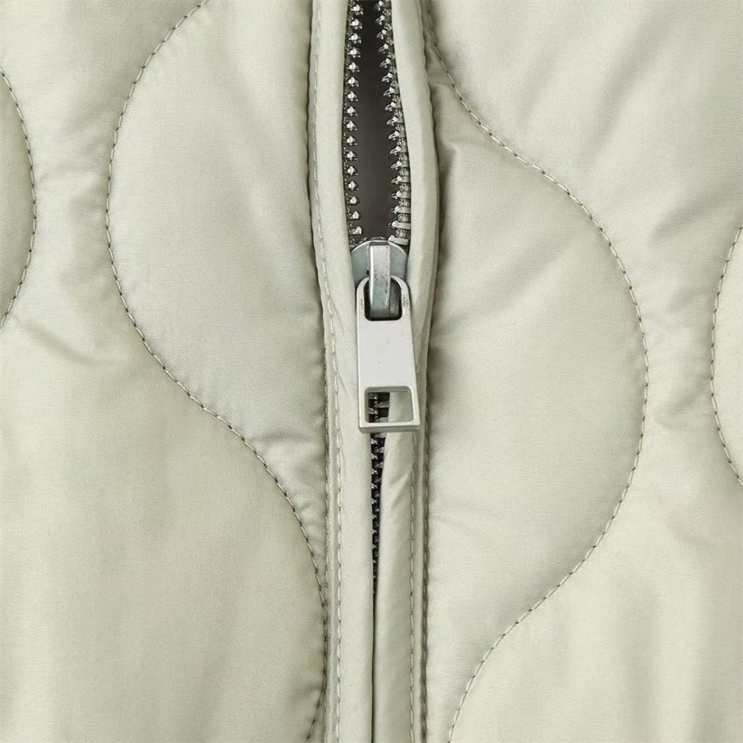 Giacca Leggera – Design Trapuntato – Stile Casual Quotidiano