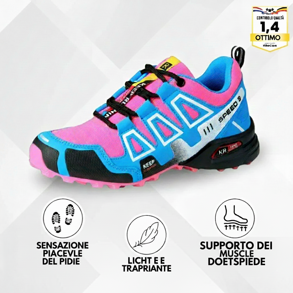 OrthoTrekking - Scarpe da trekking ed escursionismo ergonomiche per alleviare il dolore