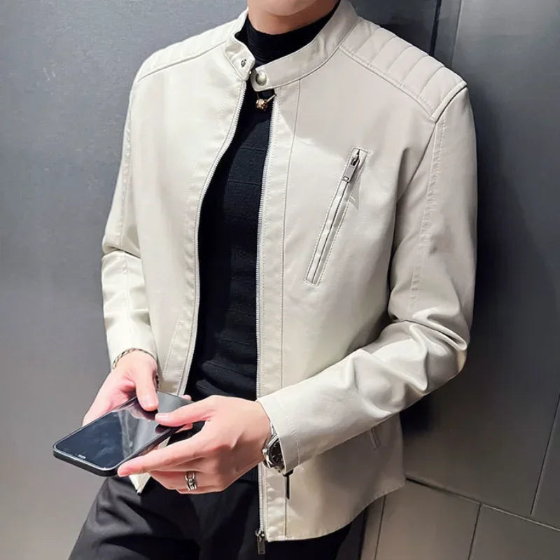 Fabrizio | Giacca in pelle elegante