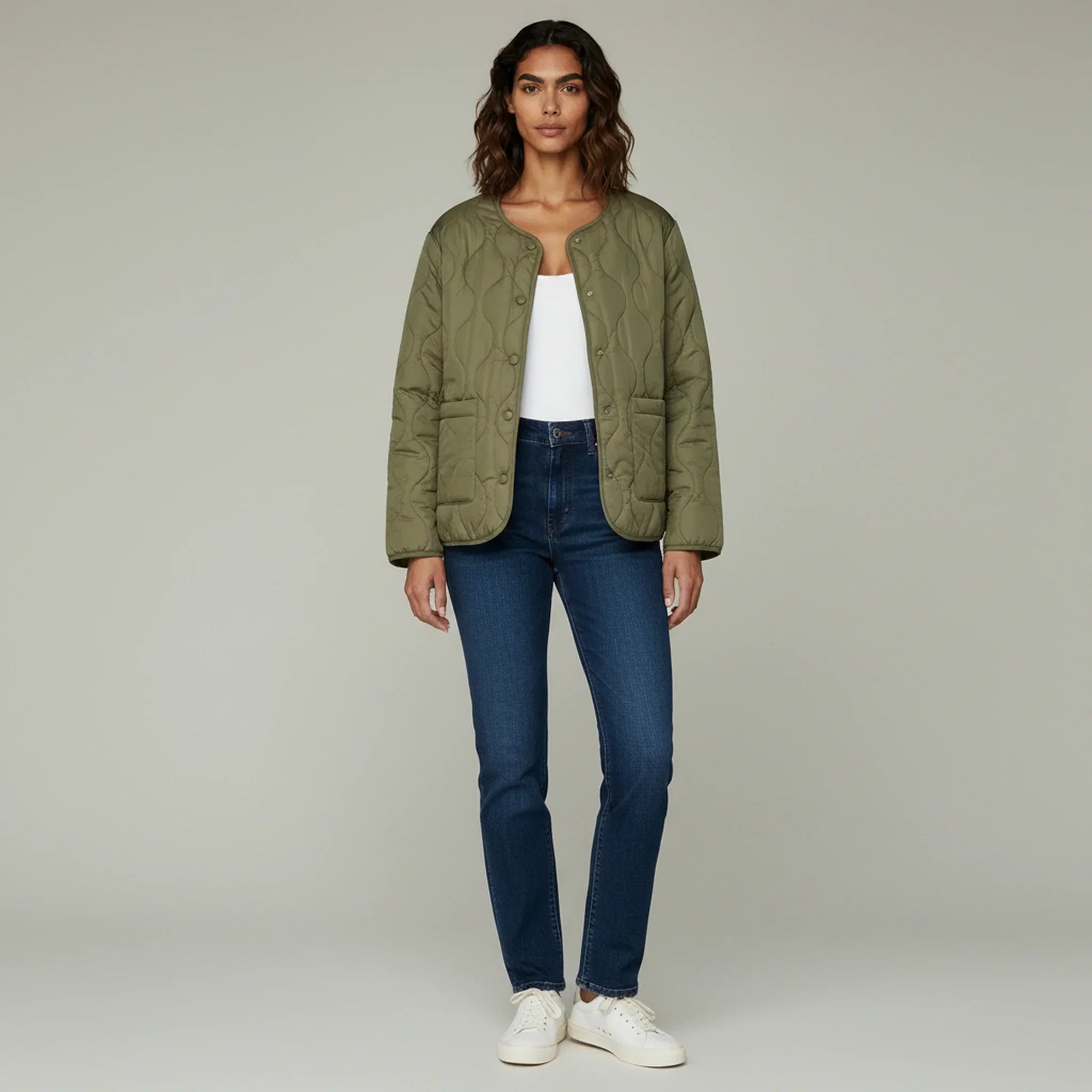 Giacca Piumino Leggera Trapuntata – L'Essenziale Casual per l'Inverno