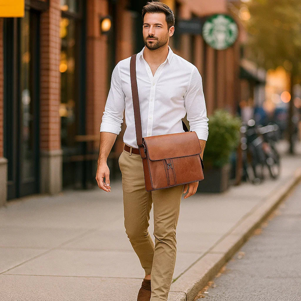 Ronald – Borsa Messenger Spaziosa a Tracolla