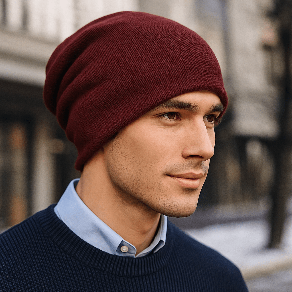 Cappello da uomo in lana - Casual - Invernale - Morbido - Caldo