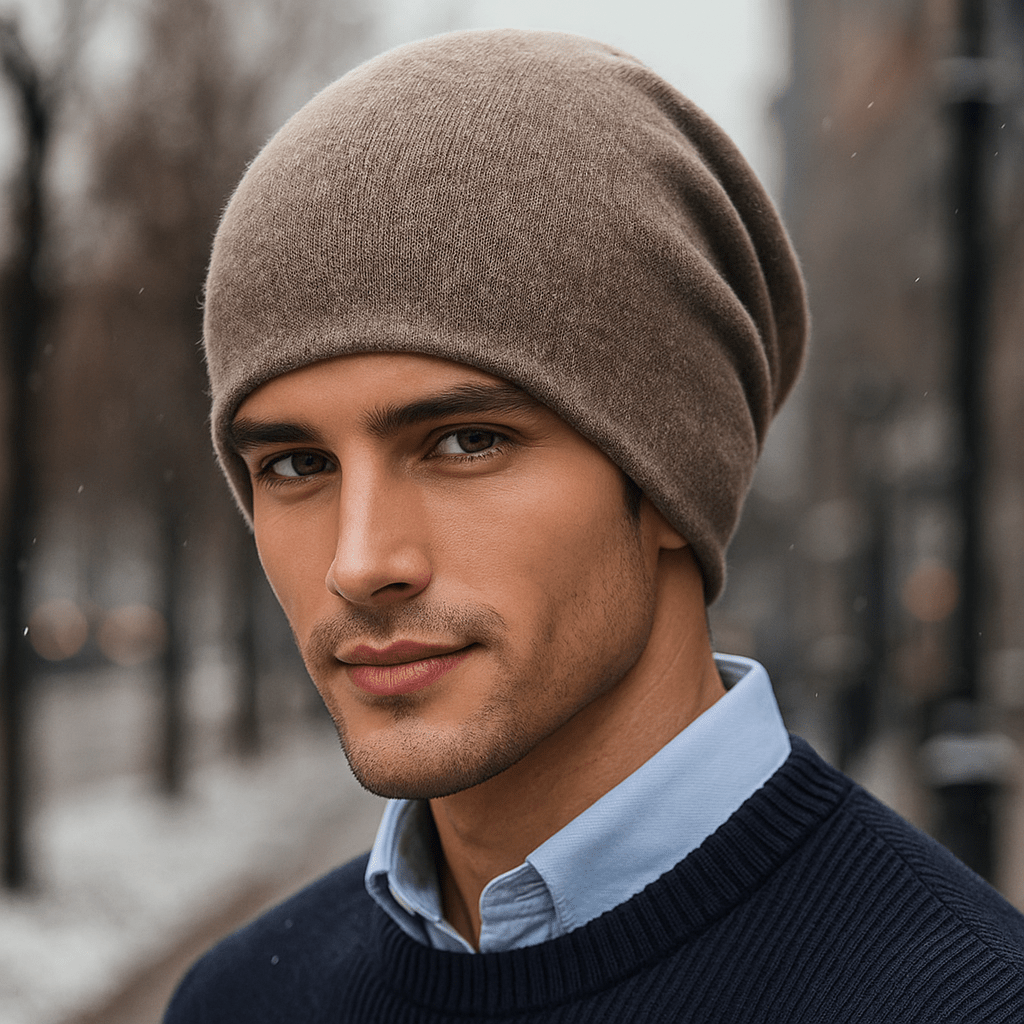 Cappello da uomo in lana - Casual - Invernale - Morbido - Caldo