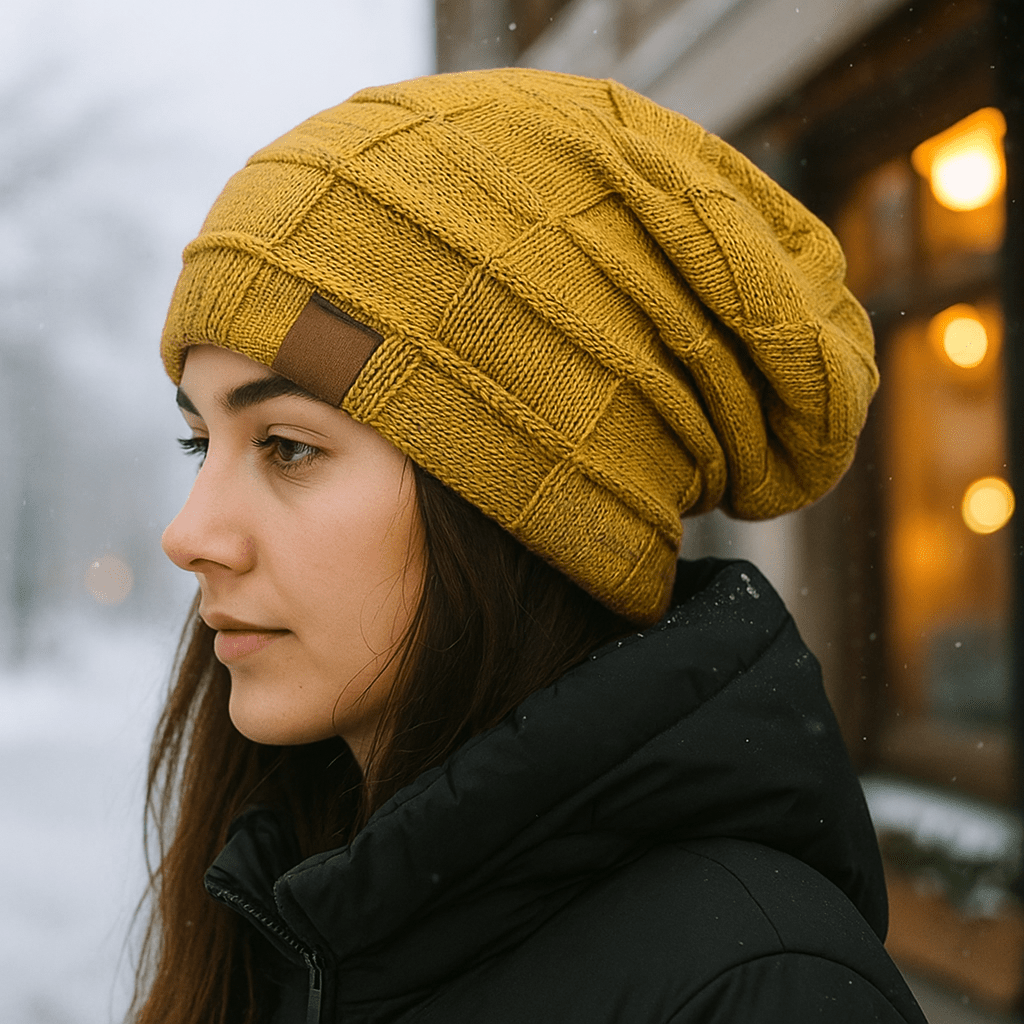 Cappello Tricoté Yves - Caldo invernale - Confortevole - A maglia