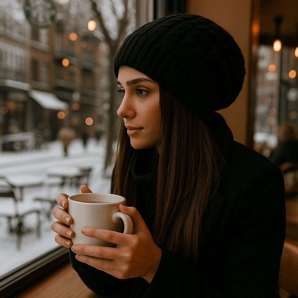 Cappello Invernale Donna - Maglia Spessa - Casual