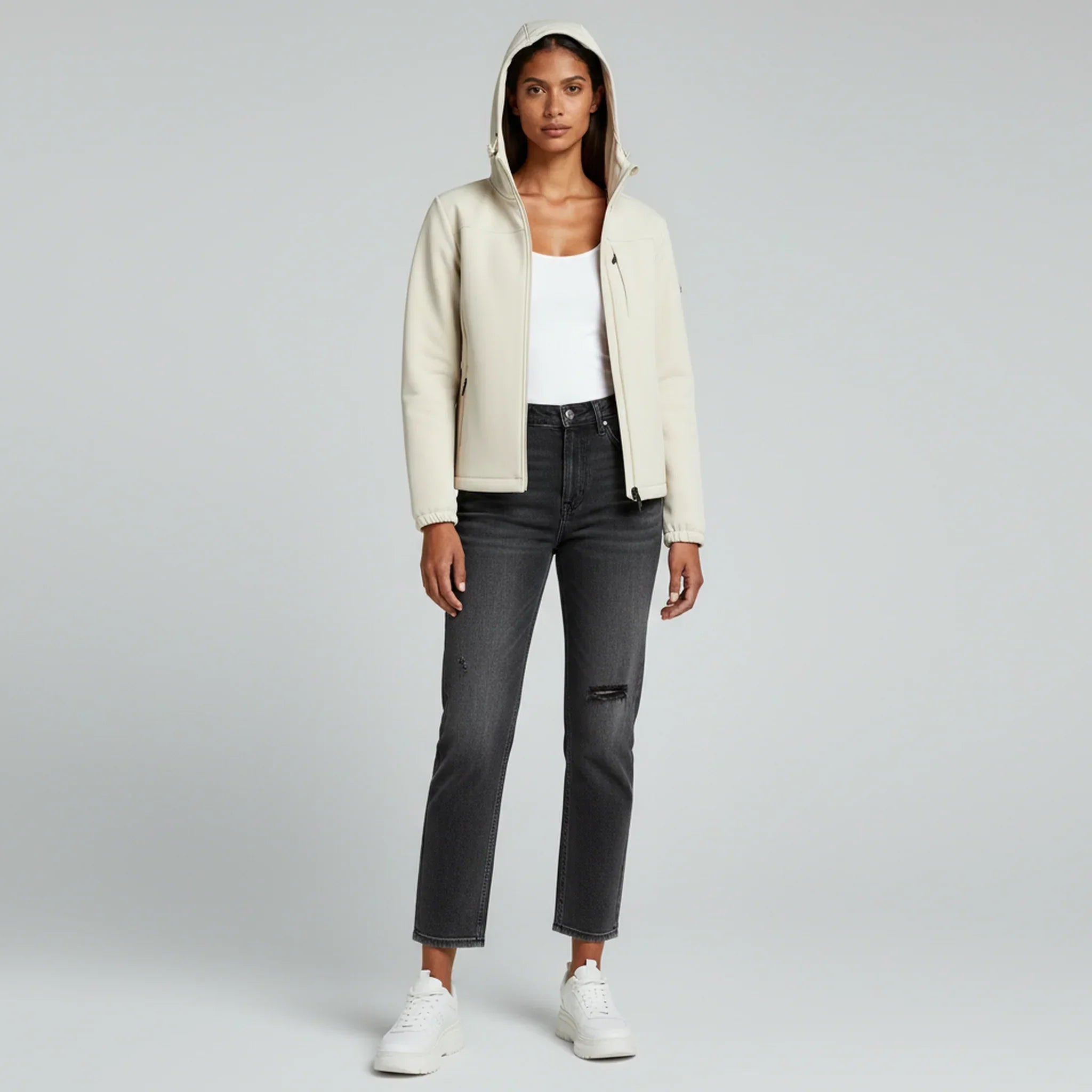 Esme | Giacca a Vento da Trekking con Cappuccio da Donna