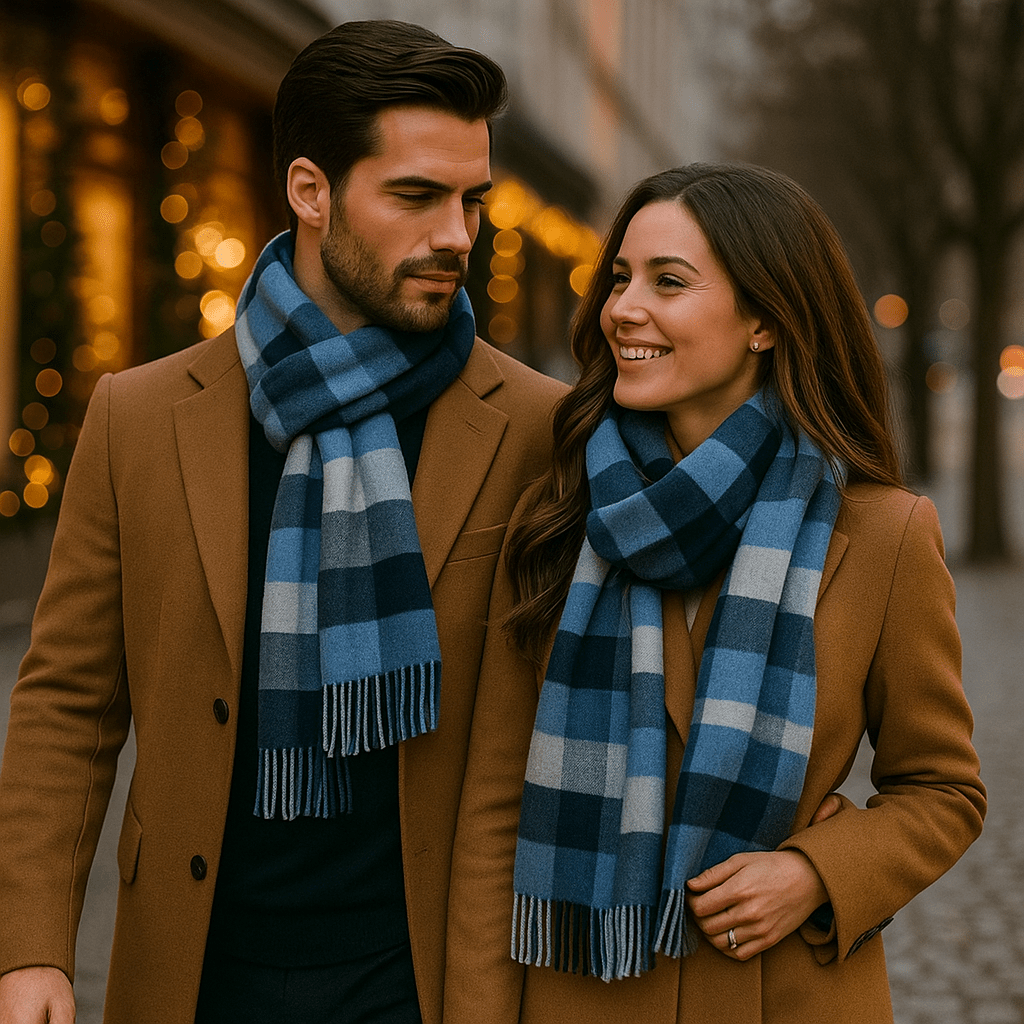 Sciarpa Lana di Lusso - Calda - Morbida - Elegante - Inverno