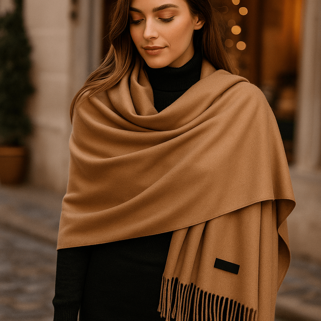 LuxeSoft - Sciarpa di Cashmere - Elegante e Morbida