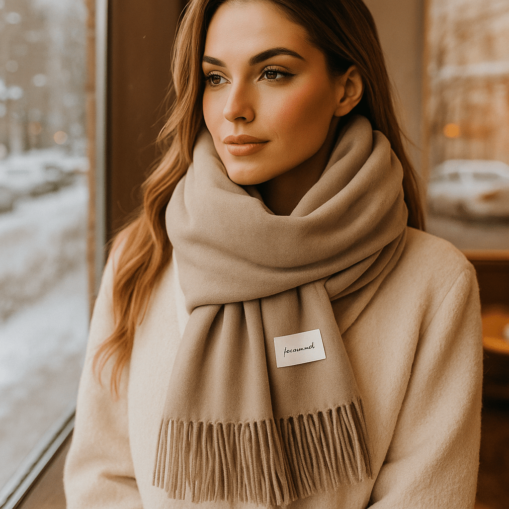 Sciarpa Polaris - Calda morbidezza - Leggero comfort - Per inverno